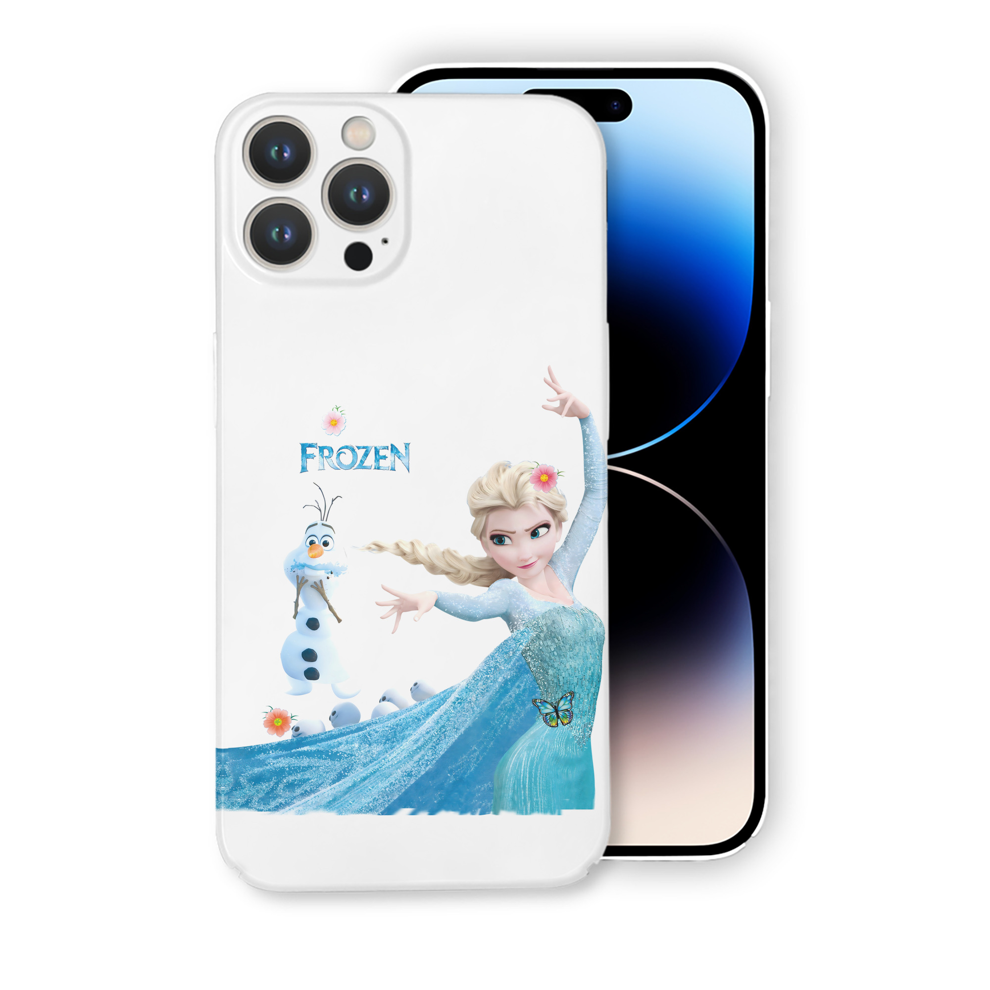 （画像用） アナと雪の女王 アンナ エルサ Frozen Anna Elsa 【iPhone 14シリーズ対応】ハードケース